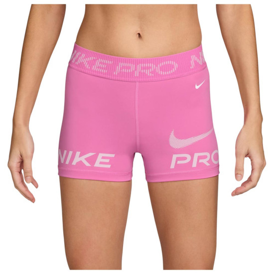 Nike Γυναικείο σορτς-κολάν Pro Mid-Rise 3'' Biker Shorts